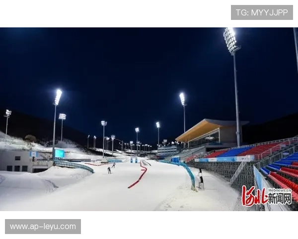 _夜灯光雪地赛:光影交错的冬日盛宴_,雪地里的灯光